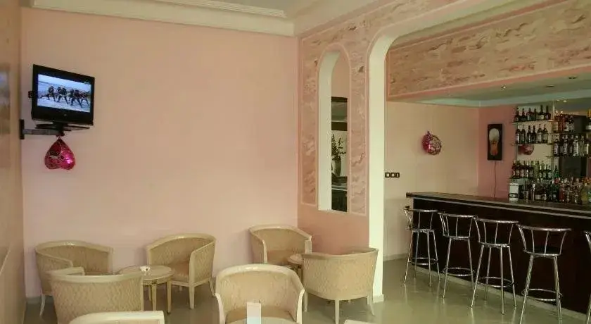 Bar lounge de l'hôtel